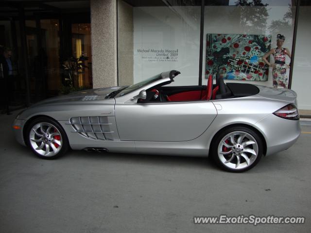 Mercedes SLR spotted in Houston, Texas