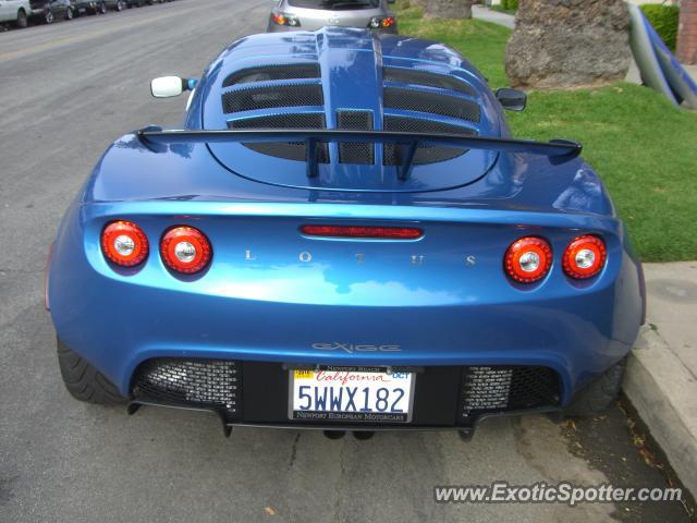 Lotus Exige spotted in Huntington Beach, California