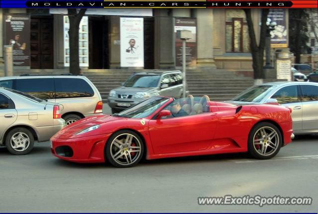 Ferrari F430 spotted in Chisnau, Moldova