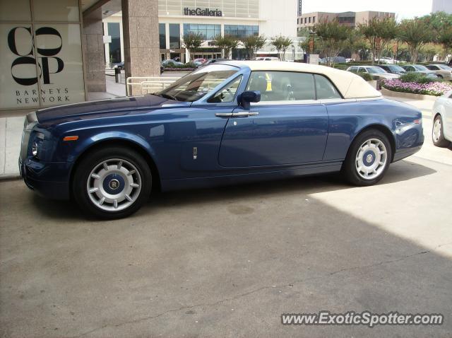 Rolls Royce Phantom spotted in Houston, Texas