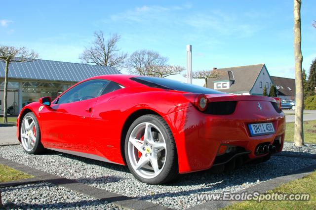 Ferrari 458 Italia spotted in Bremen, Germany