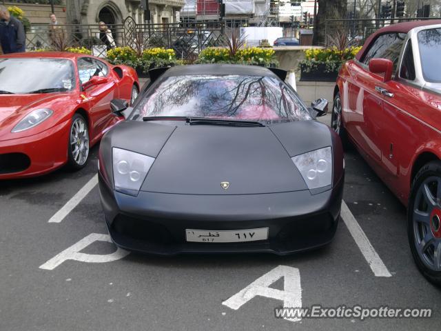 Lamborghini Murcielago spotted in London, United Kingdom