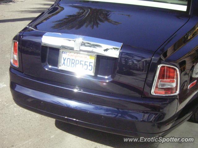 Rolls Royce Phantom spotted in Los Angeles, California