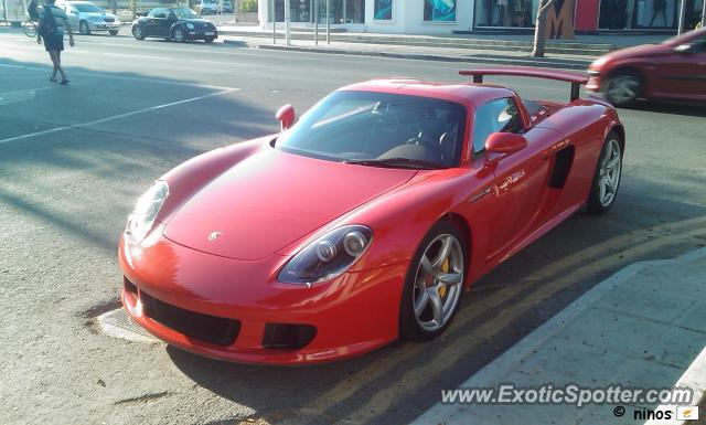 Porsche Carrera GT spotted in Limassol, Cyprus