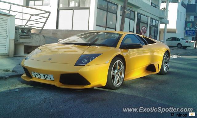 Lamborghini Murcielago spotted in Pafos, Cyprus