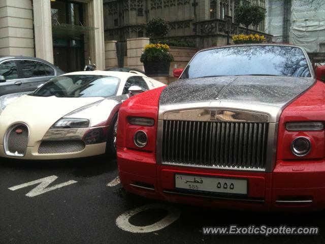 Bugatti Veyron spotted in London, United Kingdom