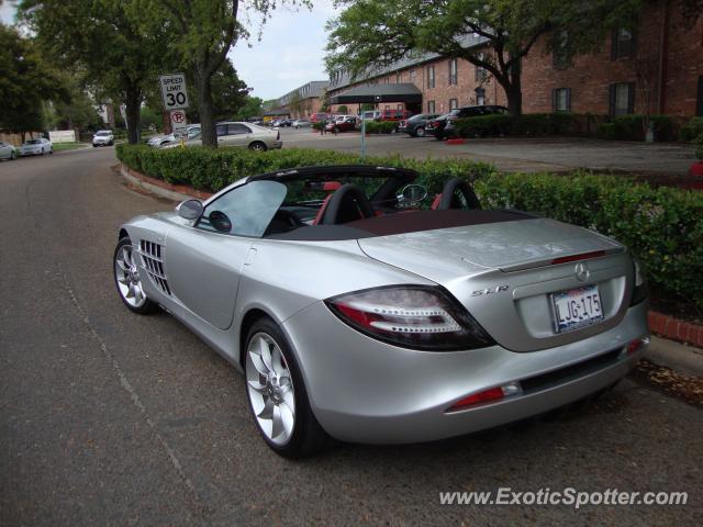 Mercedes SLR spotted in Houston, Texas