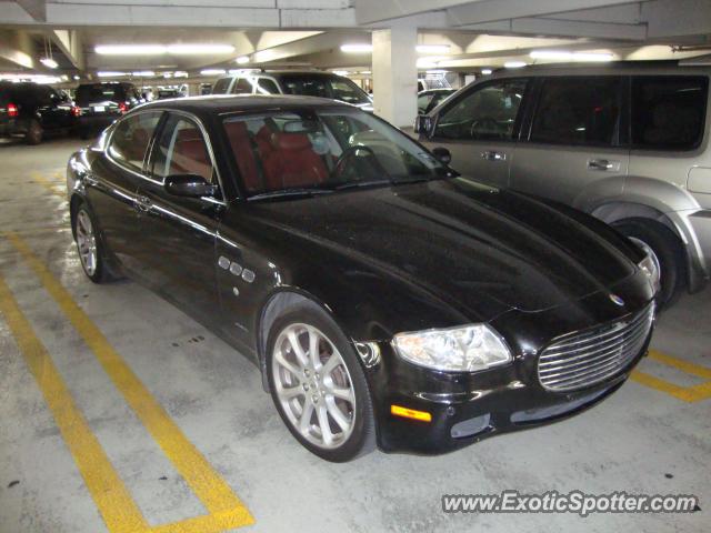 Maserati Quattroporte spotted in Houston, Texas