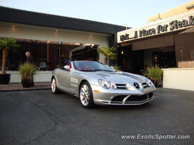 Mercedes SLR spotted in Houston, Texas