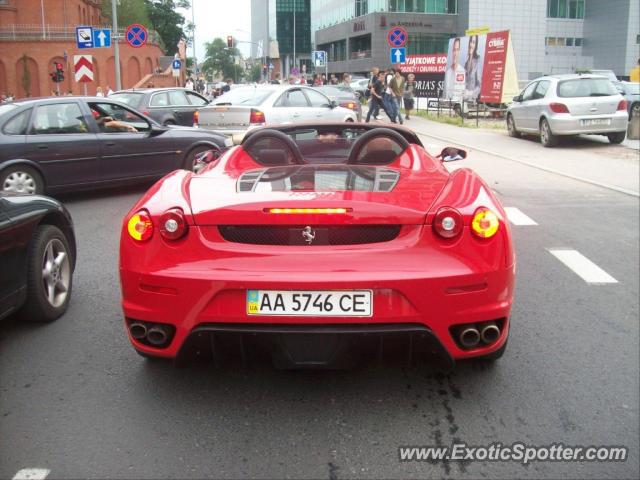 Ferrari F430 spotted in Poznan, Poland