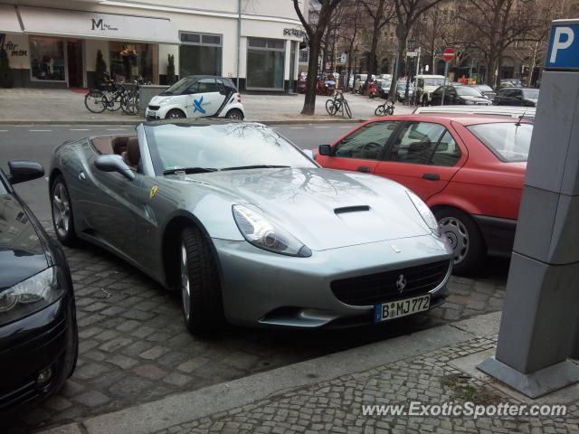 Ferrari California spotted in Berlin, Germany