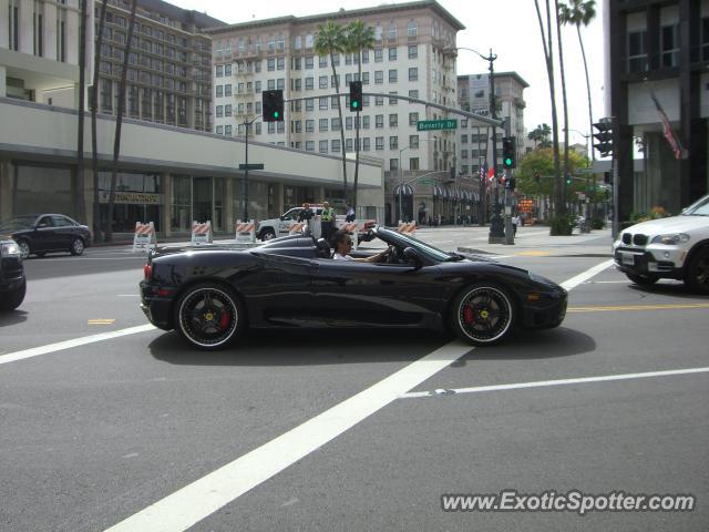 Ferrari 360 Modena spotted in Beverly Hills, California