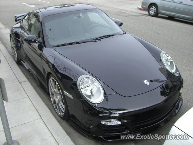 Porsche 911 Turbo spotted in Beverly Hills, California