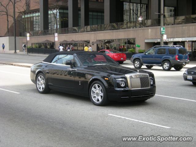 Rolls Royce Phantom spotted in Chicago, Illinois