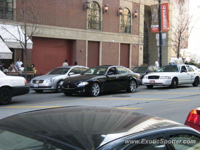 Maserati Quattroporte spotted in Chicago, Illinois