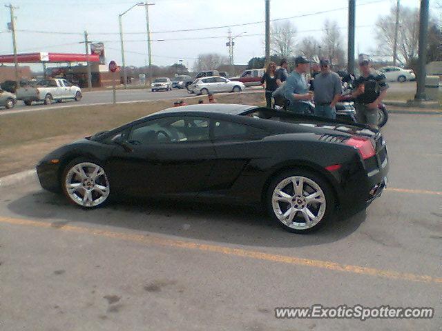 Lamborghini Gallardo spotted in Arnprior, Ontario, Canada