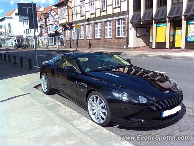 Aston Martin DB9 spotted in Uelzen, Germany