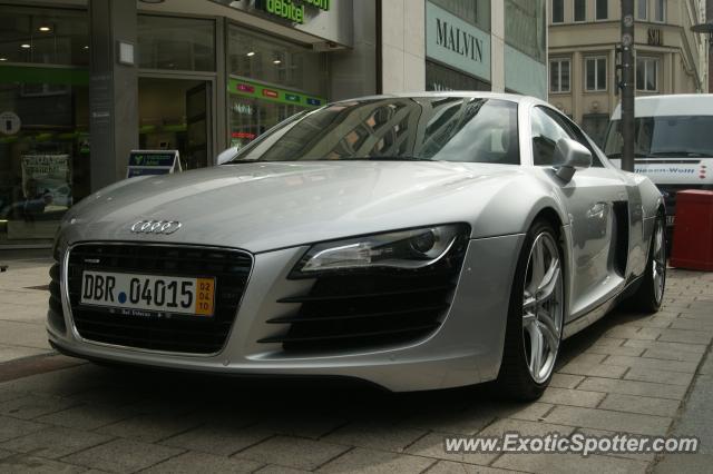 Audi R8 spotted in Hamburg, Germany