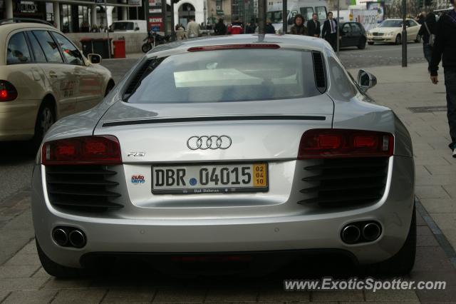 Audi R8 spotted in Hamburg, Germany