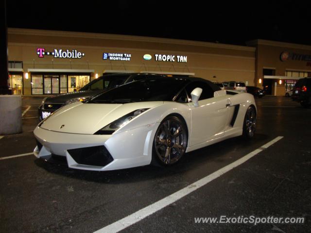 Lamborghini Gallardo spotted in Katy, Texas