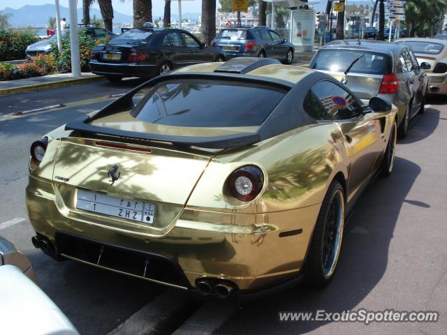 Ferrari 599GTB spotted in Cannes, France