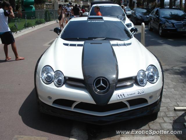 Mercedes SLR spotted in Cannes, France