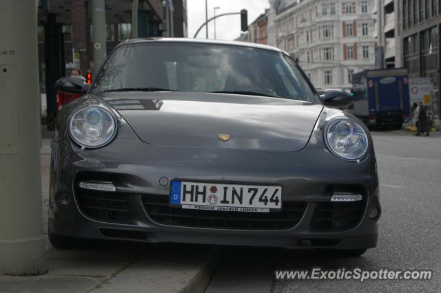 Porsche 911 Turbo spotted in Hamburg, Germany