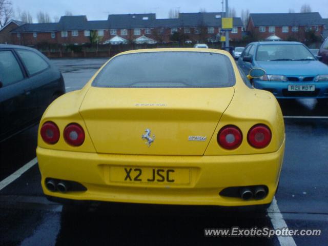 Ferrari 575M spotted in Cobham, United Kingdom