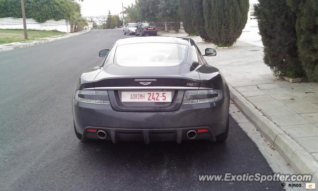 Aston Martin DBS spotted in Limassol, Cyprus