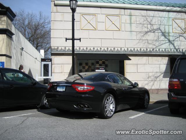 Maserati GranTurismo spotted in Greenwich, Connecticut