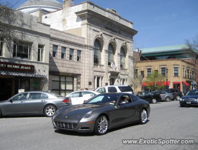 Ferrari 612 spotted in Greenwich, Connecticut