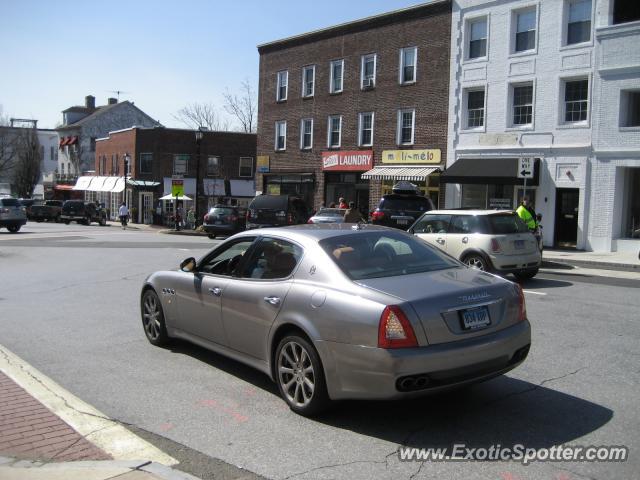 Maserati Quattroporte spotted in Greenwich, Connecticut