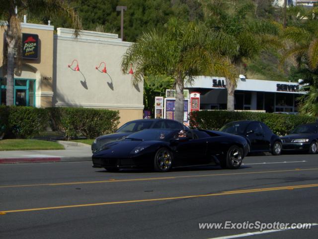 Lamborghini Murcielago spotted in Newport Beach, California