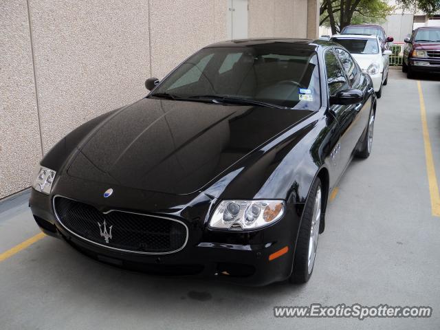 Maserati Quattroporte spotted in Houston, Texas