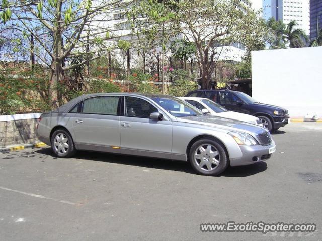 Mercedes Maybach spotted in Mumbai, India