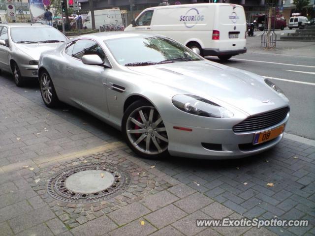 Aston Martin DB9 spotted in Ludwigshafen, Germany