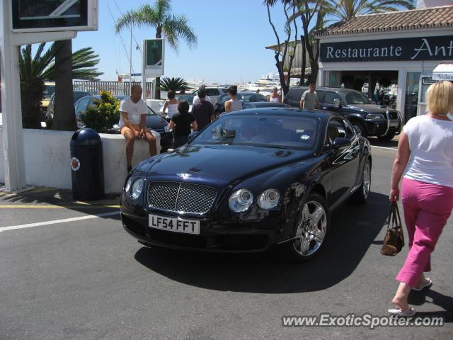 Bentley Continental spotted in Puerto Banus, Spain