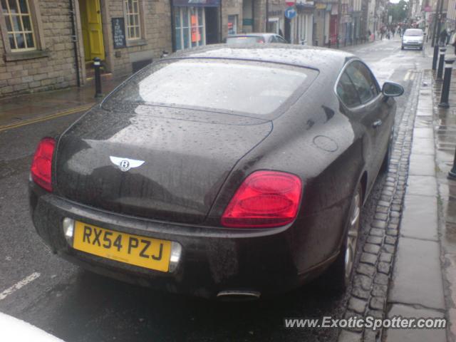 Bentley Continental spotted in Lancaster, United Kingdom