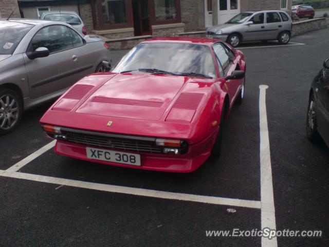 Ferrari 308 spotted in Burrow (Village in Lancashire), United Kingdom