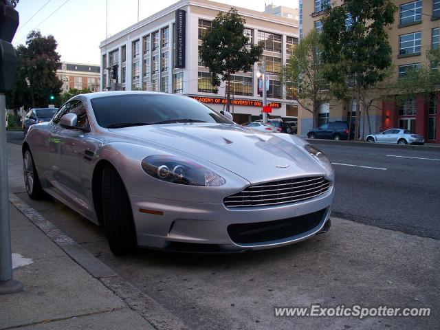 Aston Martin DBS spotted in San francisco, California