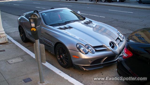 Mercedes SLR spotted in San francisco, California