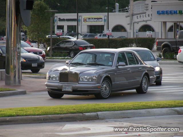 Bentley Arnage spotted in Houston, Texas