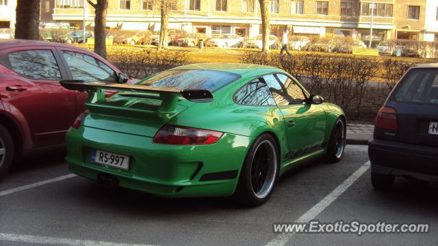 Porsche 911 GT3 spotted in Helsinki, Finland