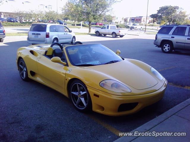 Ferrari 360 Modena spotted in St. charles, Illinois