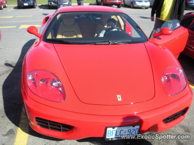 Ferrari 360 Modena spotted in Stoney creek ontario, Canada