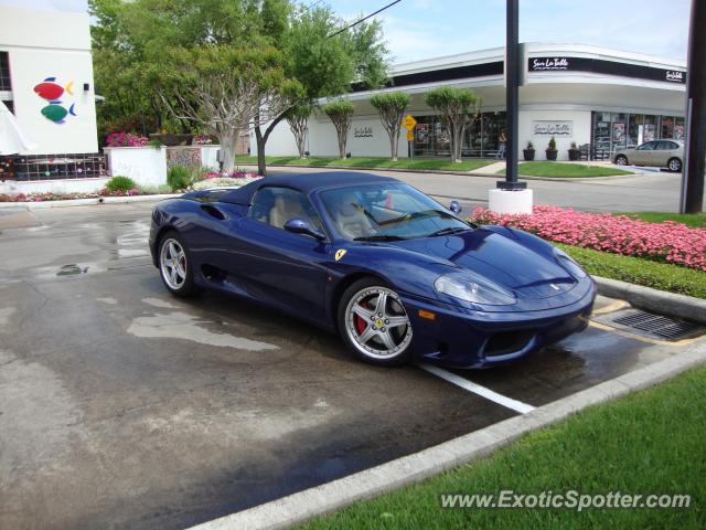 Ferrari 360 Modena spotted in Houston, Texas