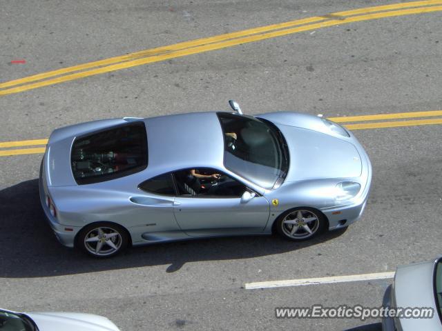 Ferrari 360 Modena spotted in Hollywood, California