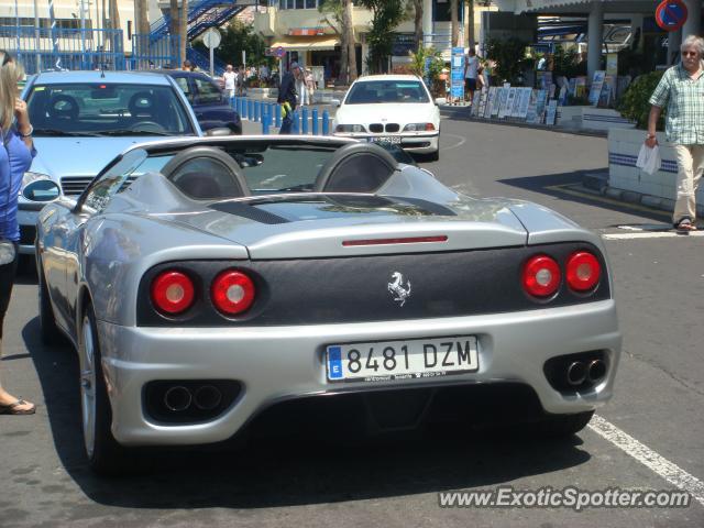 Ferrari 360 Modena spotted in Tenerife, Spain