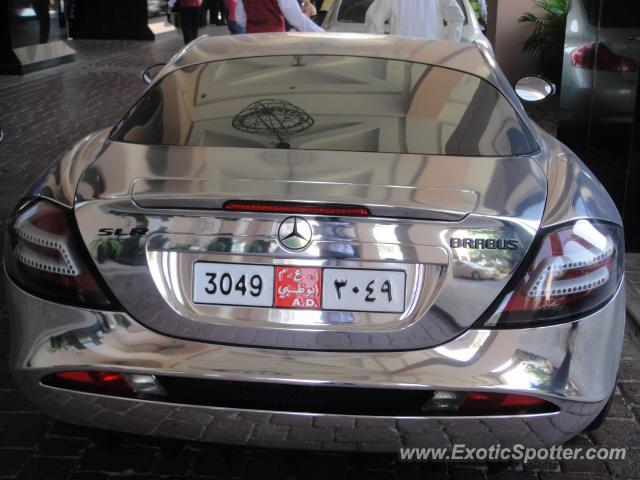 Mercedes SLR spotted in Dubai, United Arab Emirates