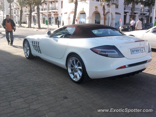 Mercedes SLR spotted in Agadir, Morocco